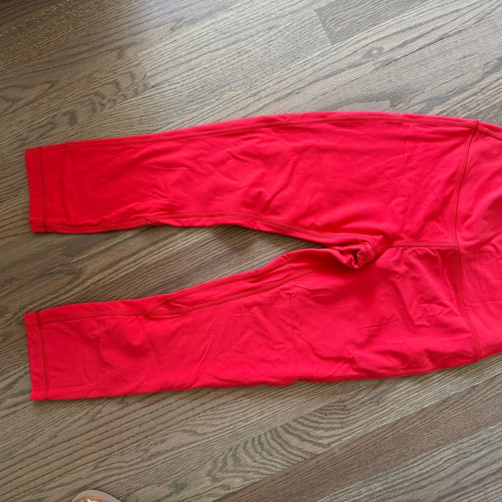 lululemon athletica Red Leggings